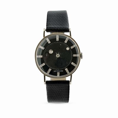 Jaeger Lecoultre - Misterioso in Oro Bianco 14k, Movimento Vacheron & Constantin con Quadrante Ne...