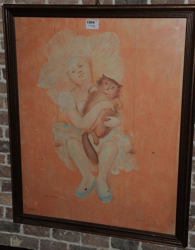 Leonor Fini (1908-1996)  - Asta Antiquariato, Argenti e Dipinti Antichi - Cambi Casa d'Aste