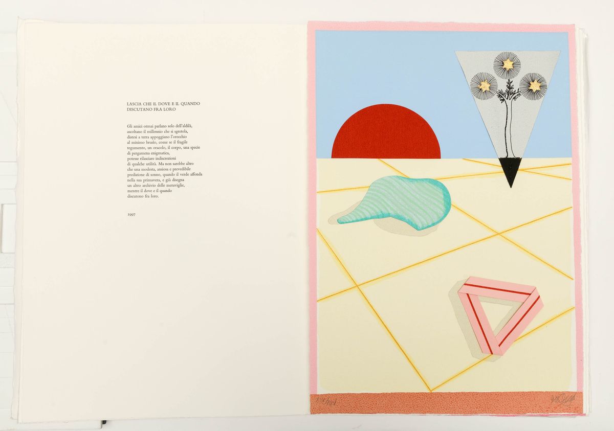 Lucio del Pezzo (1933-2020)il Primo Giorno di Primavera, 1999