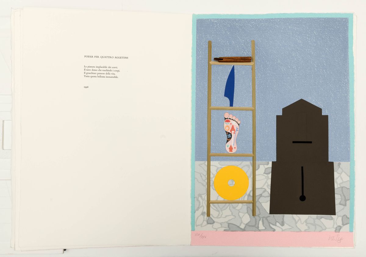 Lucio del Pezzo (1933-2020)il Primo Giorno di Primavera, 1999