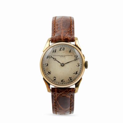Vacheron & Constantin - Orologio da Donna con Cassa Tre Corpi a Cerniera in Oro 18k, Circa 1915