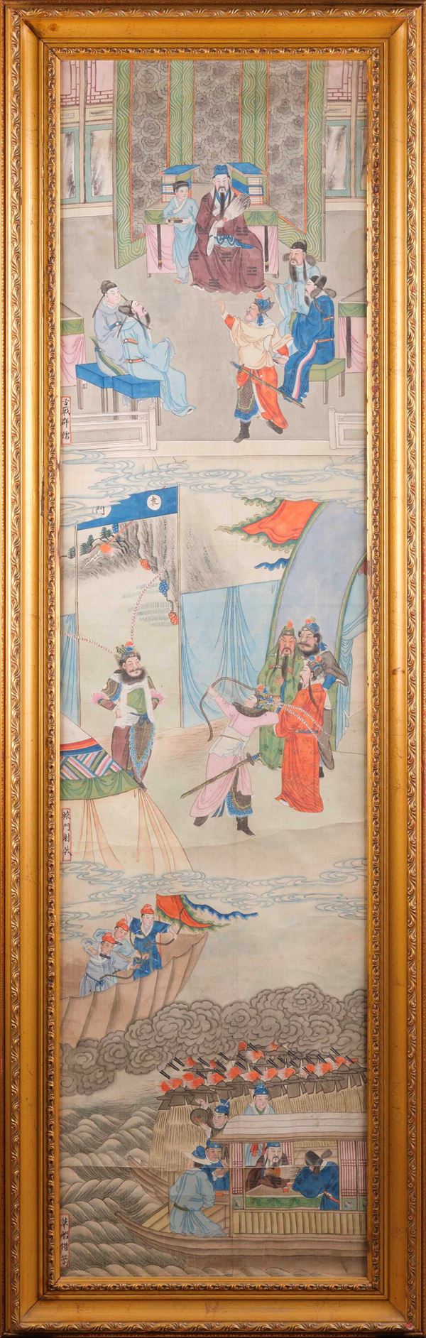 A painting on paper, China, Qing Dynasty