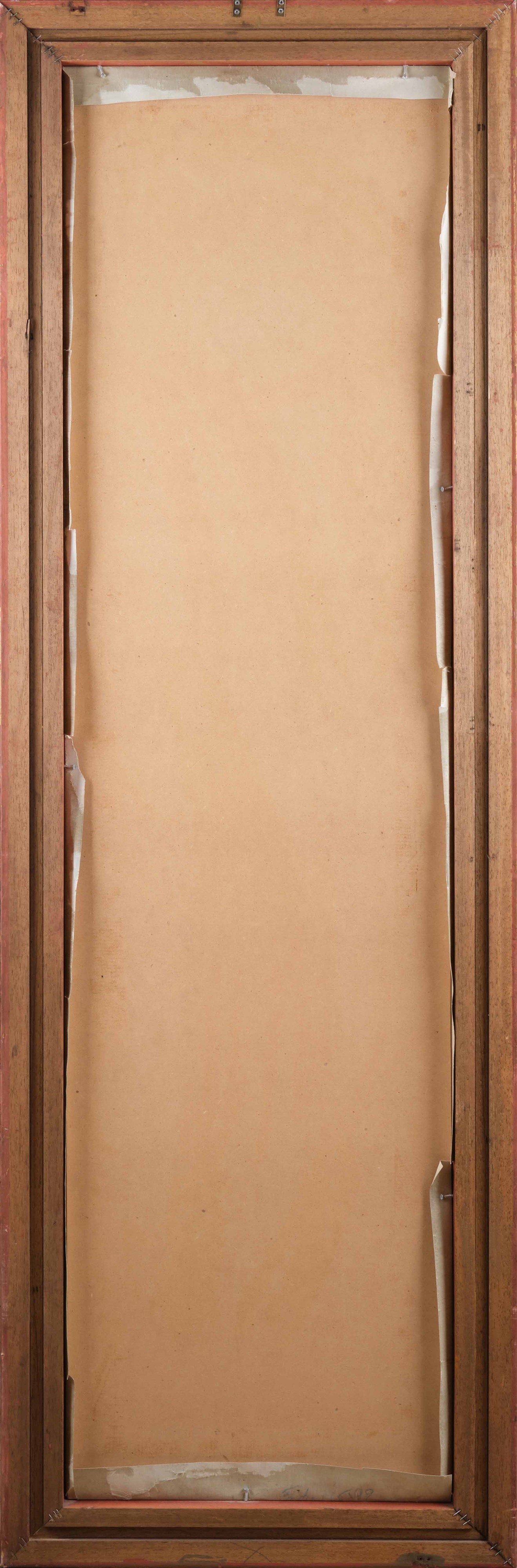 Dipinto su seta raffigurante scena di corte con iscrizione, Cina, Dinastia Qing, epoca Jiaqing (1...