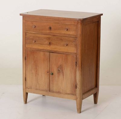 Piccola Credenza a Due Cassetti e Due Sportelli