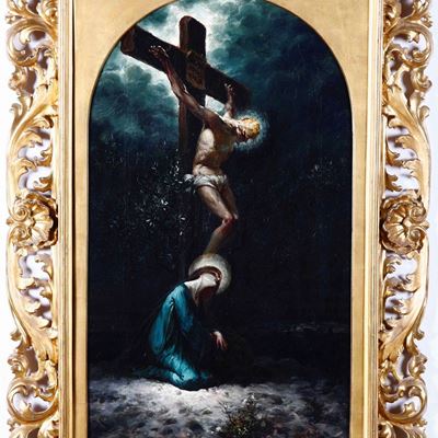 Crocifissione con Maria ai Piedi della Croce