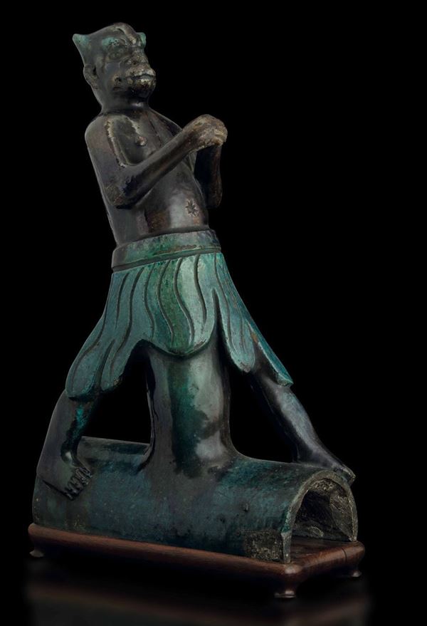 A terracotta figure, China, Ming Dynasty