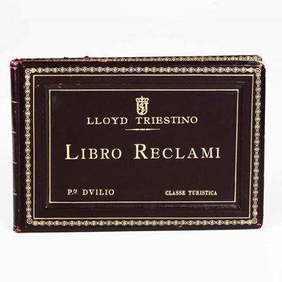 Libro dei Reclami Appartenente al Piroscafo Duilio