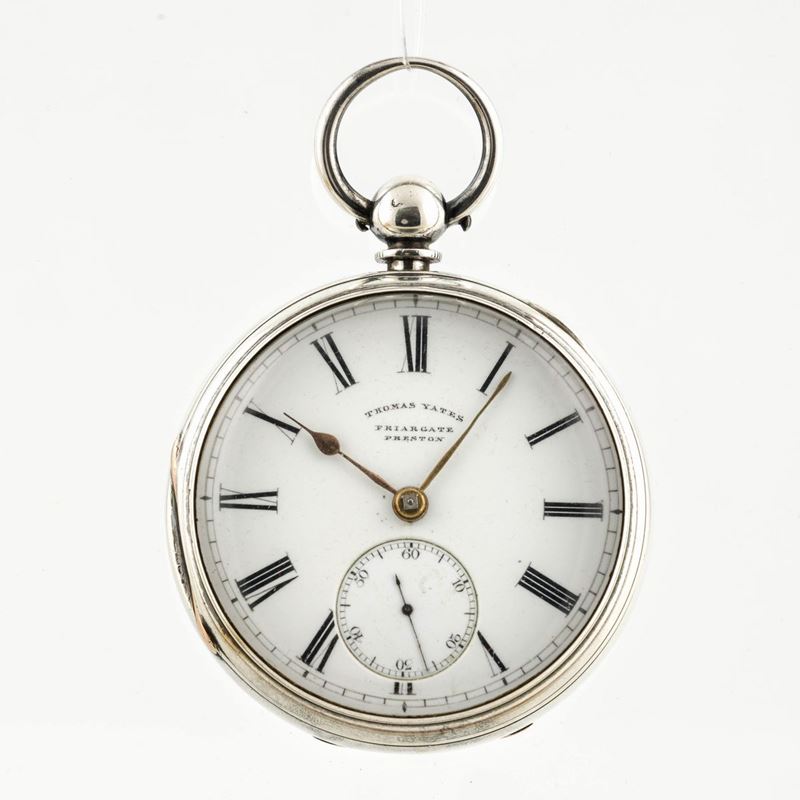 Orologio da tasca inglese in argento con scappamento ad ancora e conoide, circa 1870  - Asta Orologi da Polso | Cambi Time - Cambi Casa d'Aste