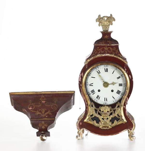 Pendola Cartel da parete. Francia o Svizzera XVIII-XIX secolo