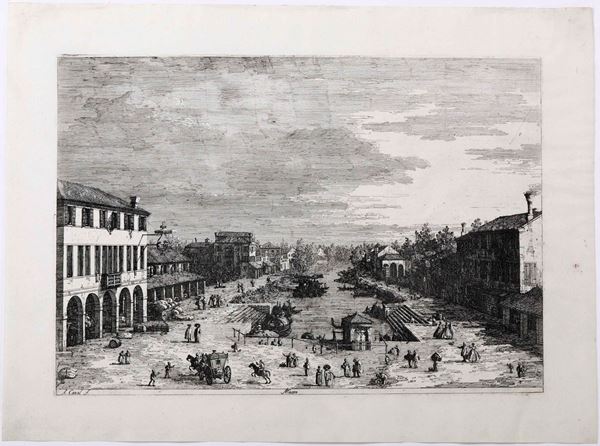 Giovanni Antonio Canal detto Il Canaletto (Venezia 1697-1768) Mestre