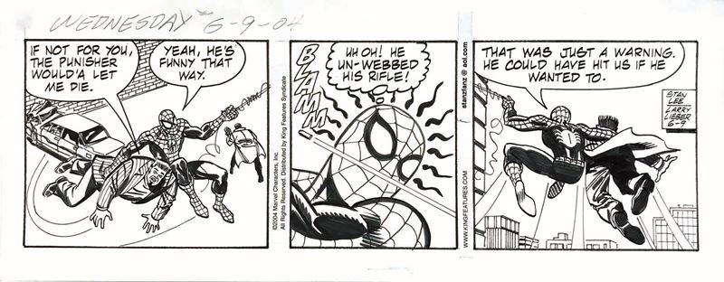 Stan Lee - Larry Lieber - Saviuk The Amazing Spider-Man  - Auction Masters of Comics - Cambi Casa d'Aste