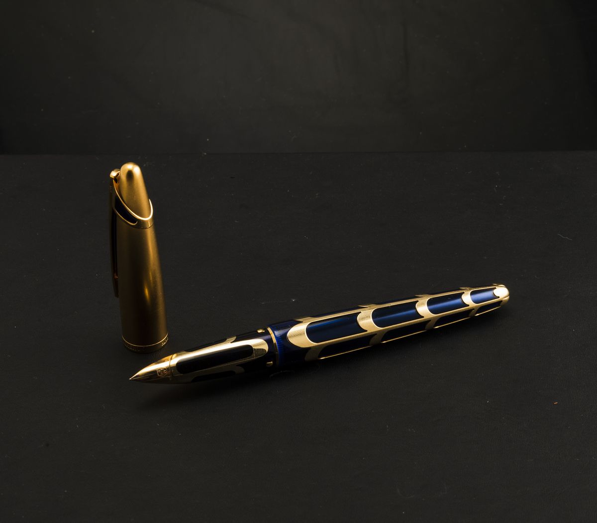 Waterman per Boucheron Paris Stilografica con Pennino in Oro