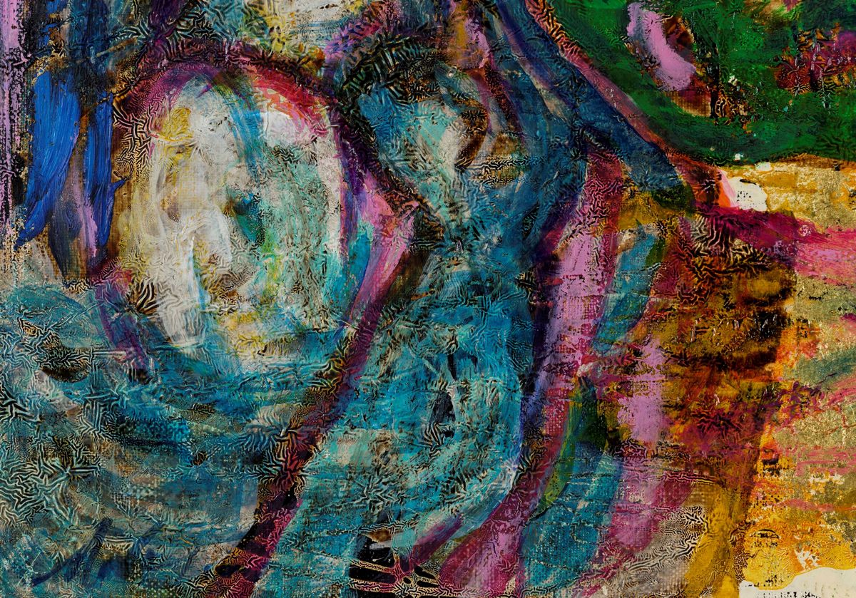 Gianni Dova (1925-1991)palude, 1989