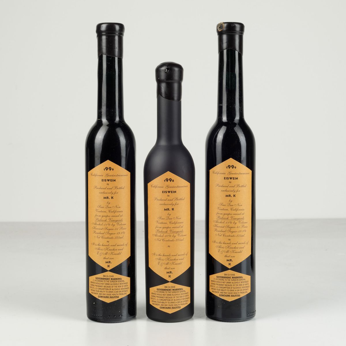 Sine Qua Non Mr. K, Eiswein