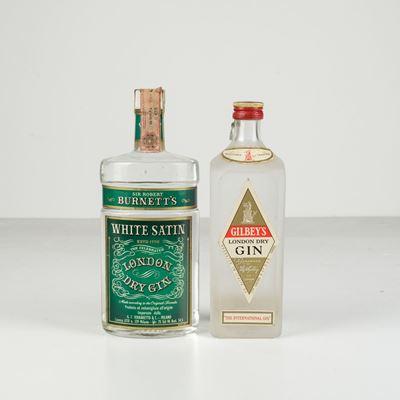 Gilbey's, London Dry Gin Burnett's White Satin, London Dry Gin