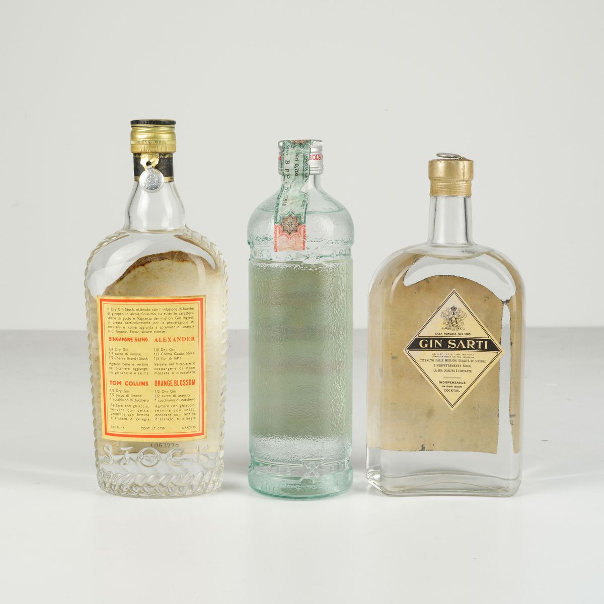 Stock, Dry Gin Bols, Dry Gin Sarti, Dry Gin