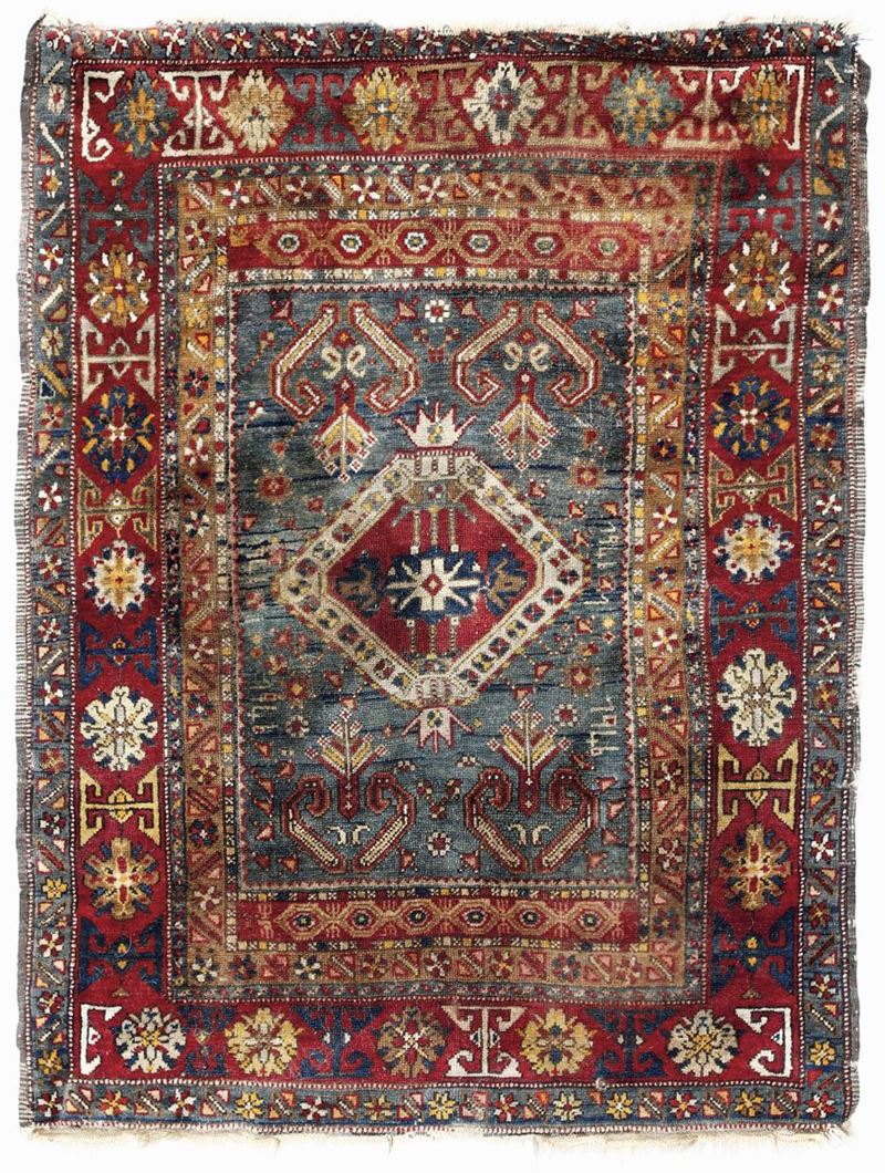 Tappeto anatolico prima metà XX secolo(datato 1946),  - Auction Antique Carpets - I - Cambi Casa d'Aste