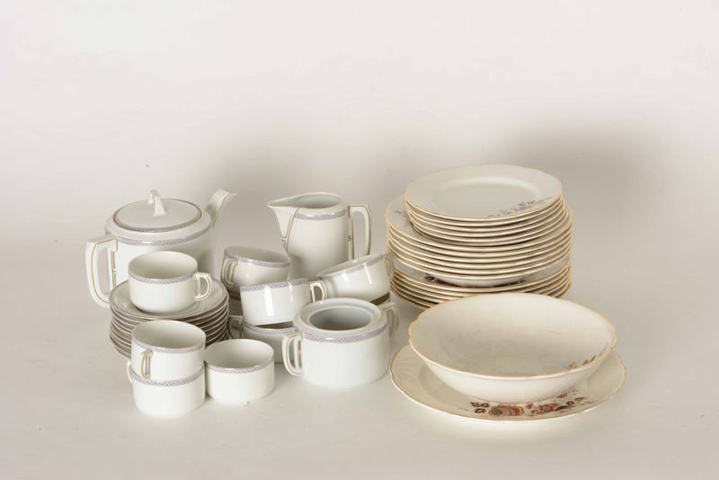Servizio da tè Germania, Manifattura Seltmann, XX secolo  - Asta Arredo per la tavola | Cambi Time - I - Cambi Casa d'Aste