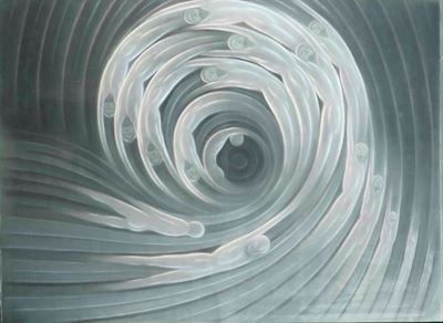 Sexto Canegallo (1892-1966)i Figli di Nettuno e Tormento - Vortice (dalla Serie Stati D'animo), 1...