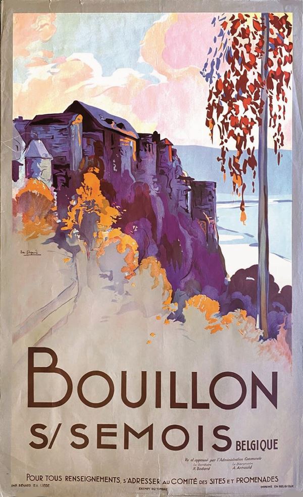 Emile Dupuis (1877-1956)  BOUILLON S/SEMOIS - BELGIQUE 