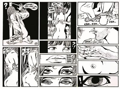 Guido Crepax e Tinto Brassnero su Bianco