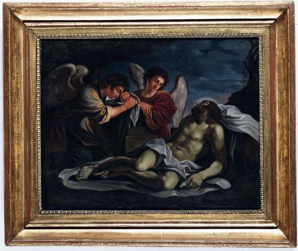 Giovanni Francesco Barbieri detto il Guercino - Cristo deposto