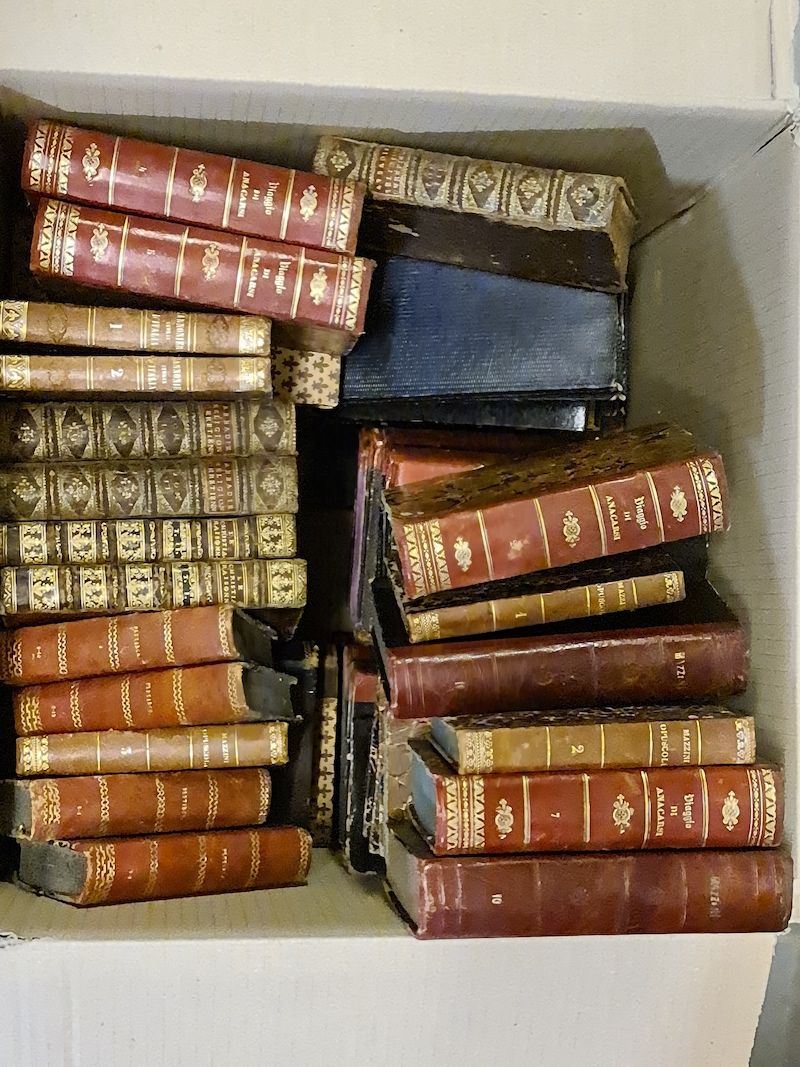 Autori Vari. Grande lotto di libri del secolo XIX di storia, letteratura e materie varie.  - Auction Rare Books - Cambi Casa d'Aste