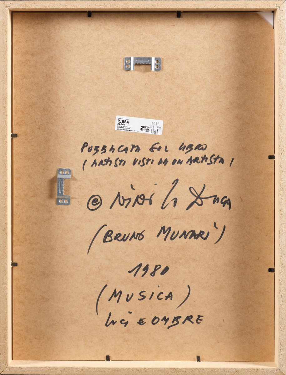 Nino lo Duca (1940)bruno Munari, Musica, Luci e Ombre