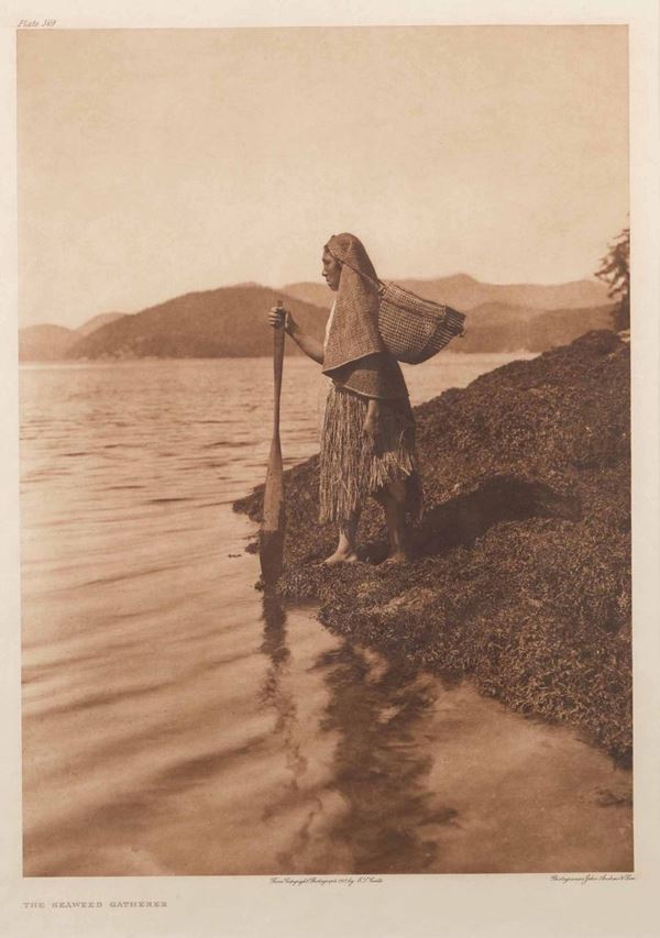Edward Sheriff Curtis (1868-1952) The seaweed gatherer 1915