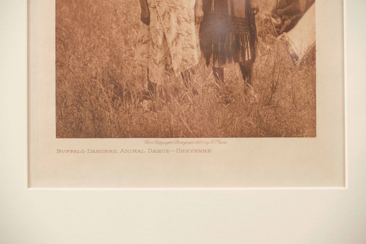 Edward Sheriff Curtis (1868-1952)buffalo Society, Animal Dance - Cheyenne 1927