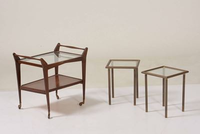 Carrello e Tre Tavolini