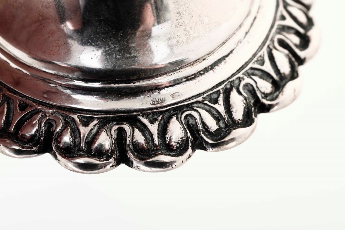 Tre Campanelli in Argento. Differenti Manifatture Italiane ed Estere del XX Secolo