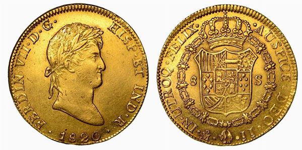 MESSICO. Fernando VII, 1808-1833. 8 Escudos 1802, zecca di Città del Messico.