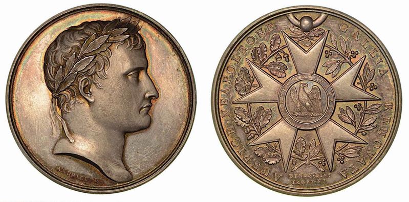 RICOSTITUZIONE DELLA LEGION D'ONORE. Medaglia in argento 1804.  - Asta Numismatica - Cambi Casa d'Aste