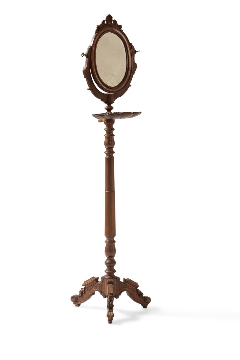 Specchiera da modista, fine XIX secolo  - Auction Antique February - Cambi Casa d'Aste
