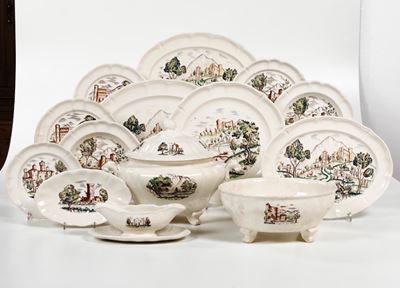 Servizio da Tavola Laveno, Società Ceramica Italiana, 1930-1939
