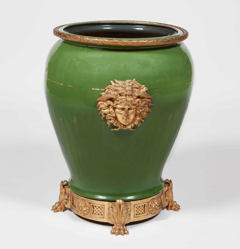 Grande vaso Italia, XX secolo  - Auction Palazzo Loschi Zileri dal Verme - Cambi Casa d'Aste