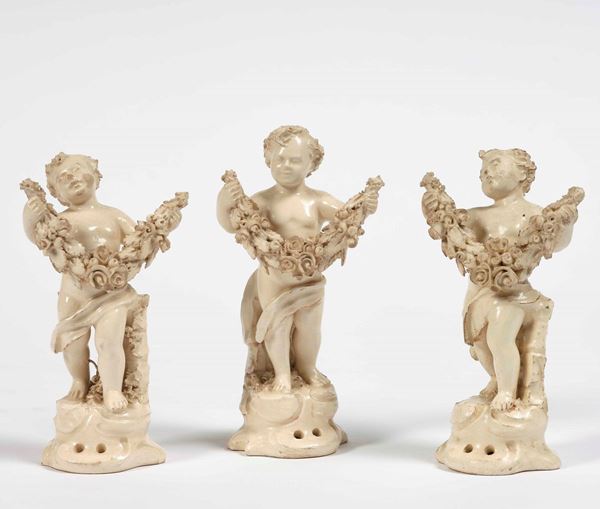 Tre piccole sculture Veneto, probabilmente XIX secolo
