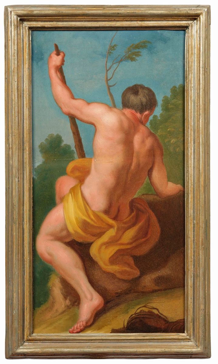 Scuola Napoletana del XVIII Secolo Venere (?), Diana, Marsia ed Ercole