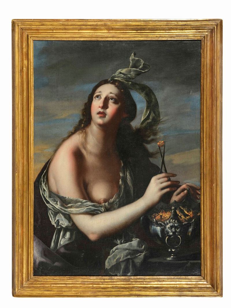 Antonio Domenico Triva : Porzia  - olio su tela - Auction Palazzo Loschi Zileri dal Verme - Cambi Casa d'Aste