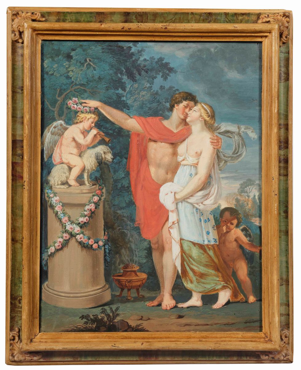 Josuè Sala Detto il Saletta - Scene di Offerta e Sacrificio agli dei