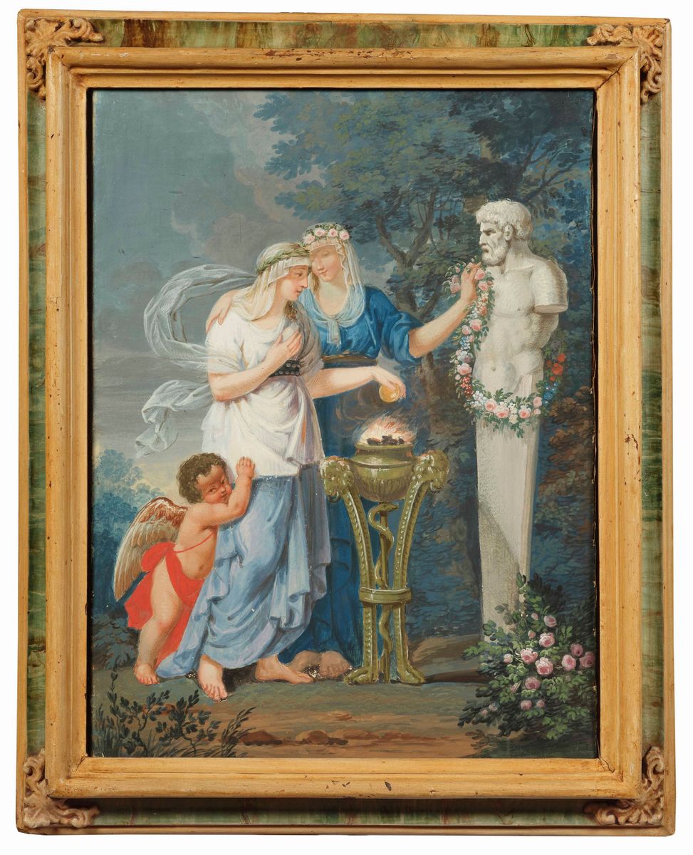 Josuè Sala Detto il Saletta - Scene di Offerta e Sacrificio agli dei