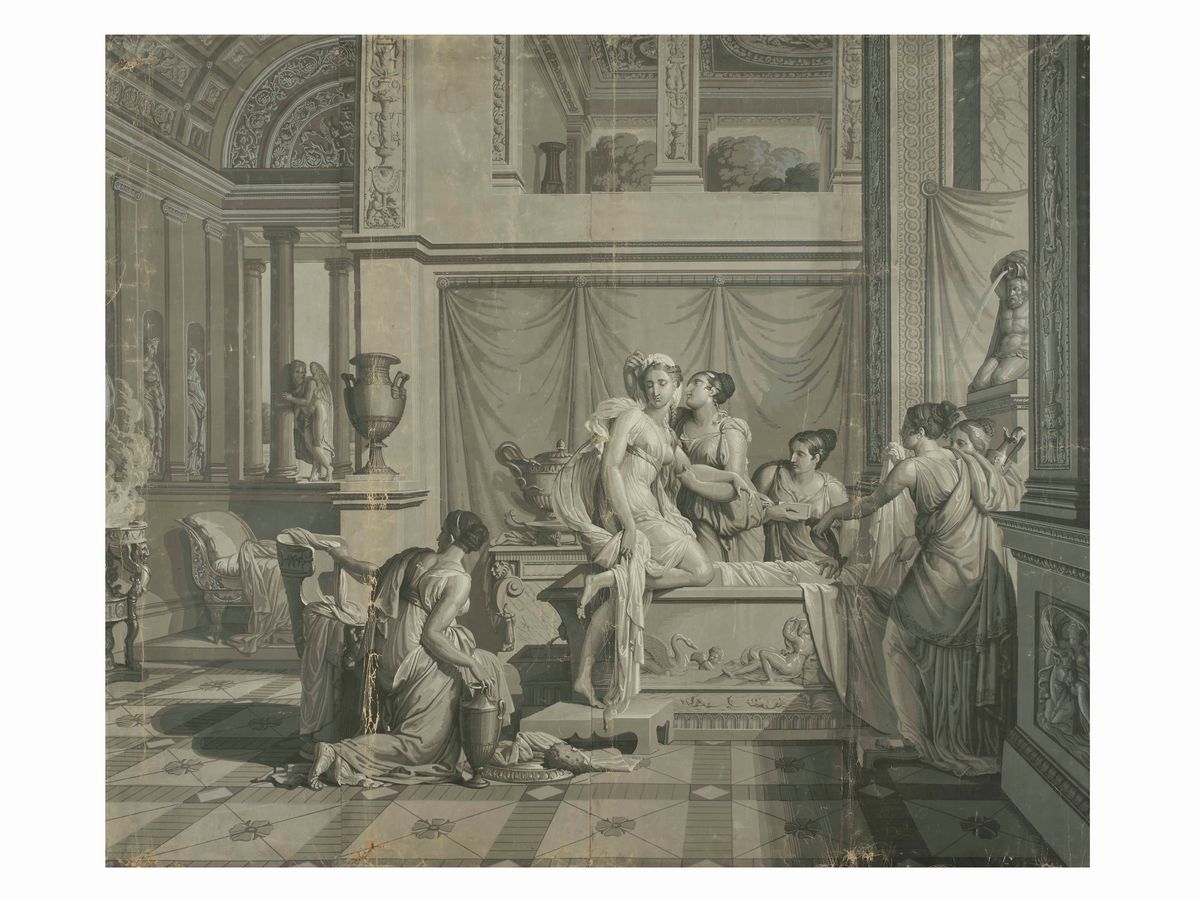 Merry-joseph Blondel e Louis Lafitte - Psiche Porta a Venere un Vaso con L'acqua della Giovinezza...