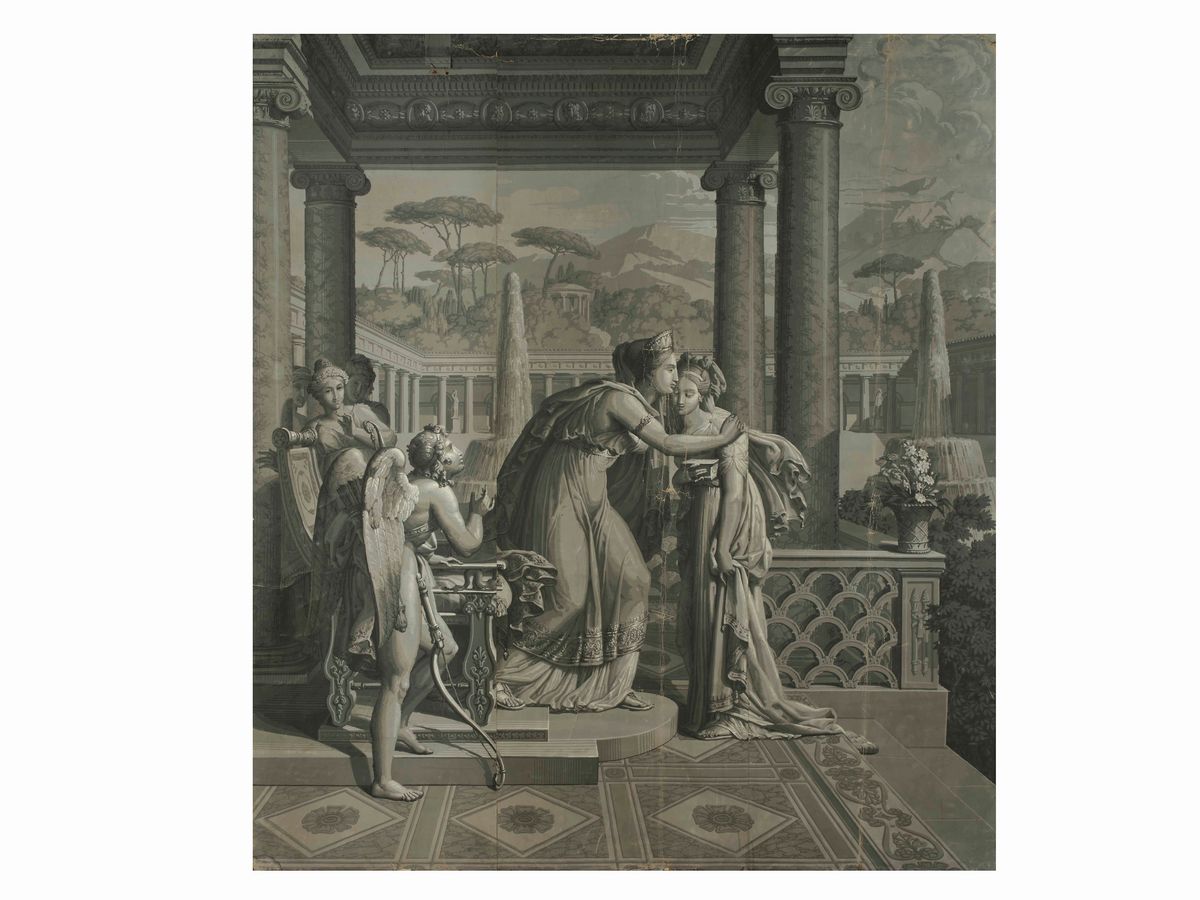 Merry-joseph Blondel e Louis Lafitte - Psiche Porta a Venere un Vaso con L'acqua della Giovinezza...