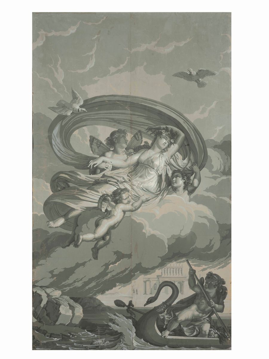 Merry-joseph Blondel e Louis Lafitte - Psiche Porta a Venere un Vaso con L'acqua della Giovinezza...