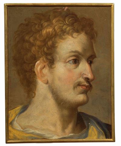 Scuola del XVII Secolo Ritratti di Imperatori Romani
