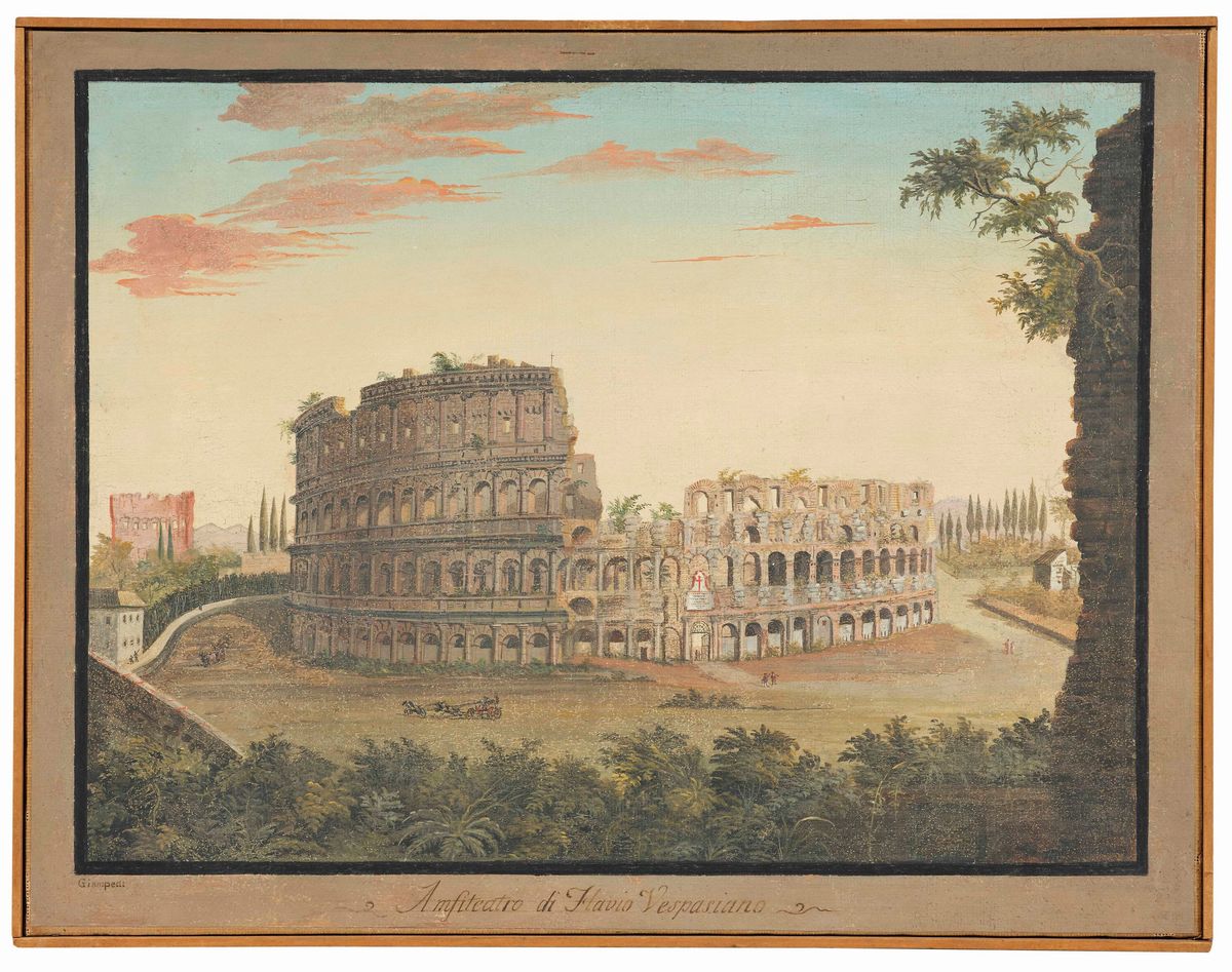 Giuseppe Giampedi - Vedute di Roma