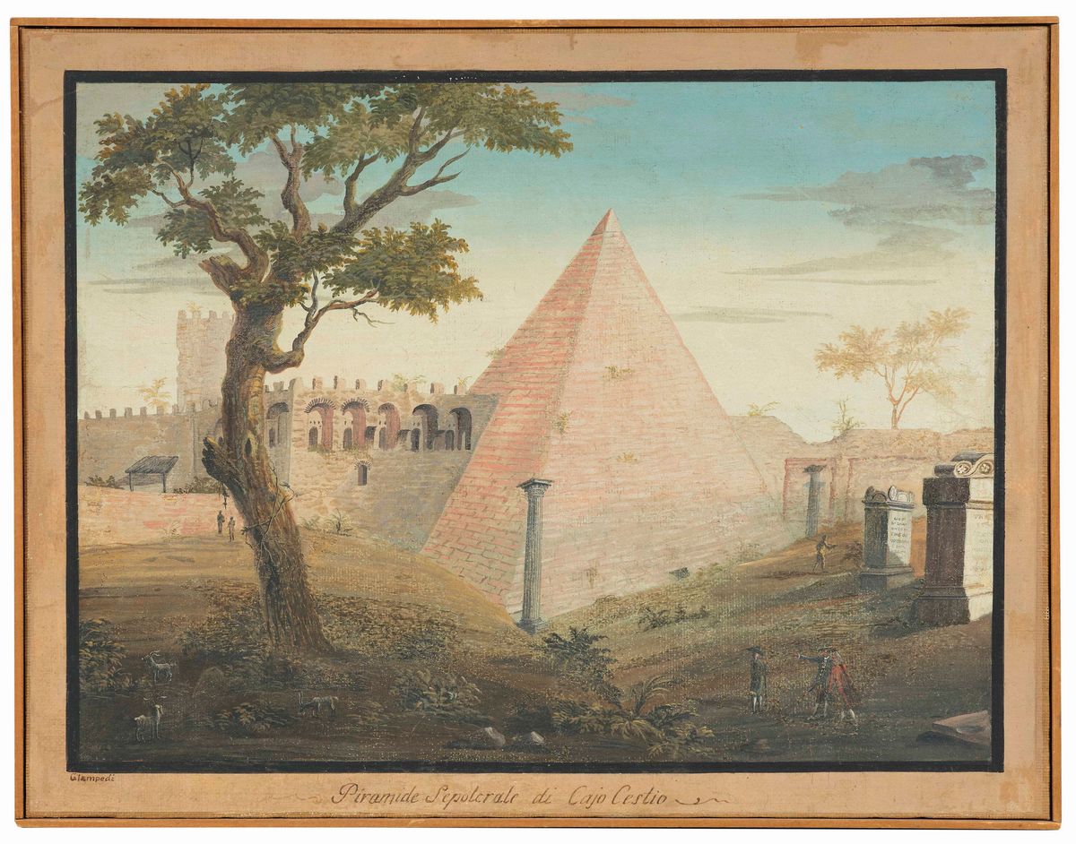 Giuseppe Giampedi - Vedute di Roma
