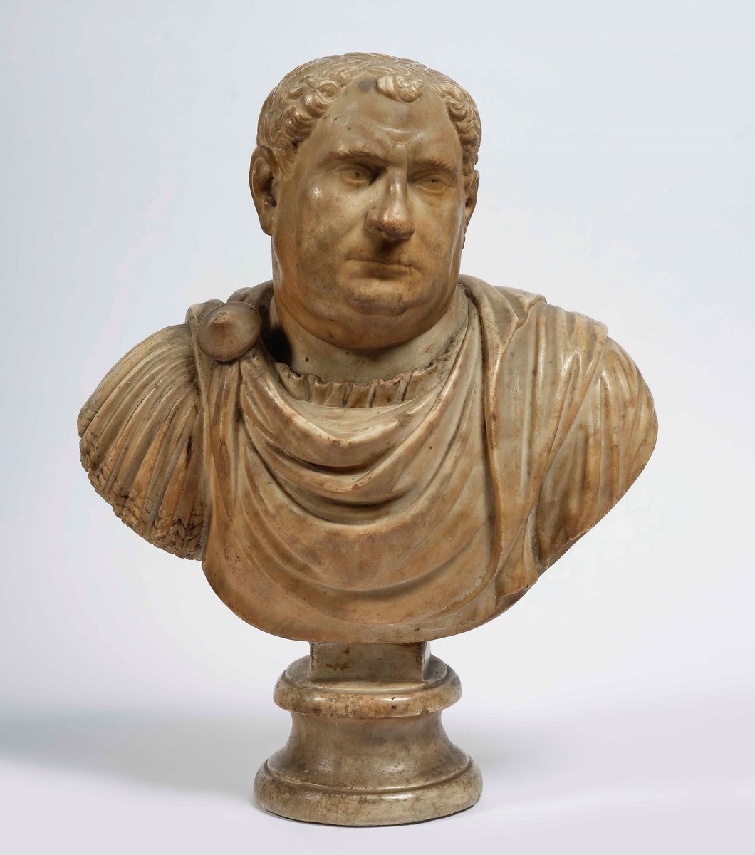 Busti degli Imperatori , Traiano (53-117 D.C.), Cesare (100-44 a.C.) Vitellio (15-69 D.C.) Tito (...