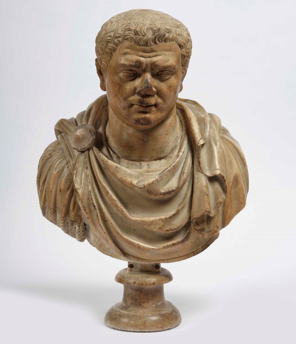 Busti degli Imperatori , Traiano (53-117 D.C.), Cesare (100-44 a.C.) Vitellio (15-69 D.C.) Tito (...